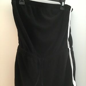 Terrycloth romper